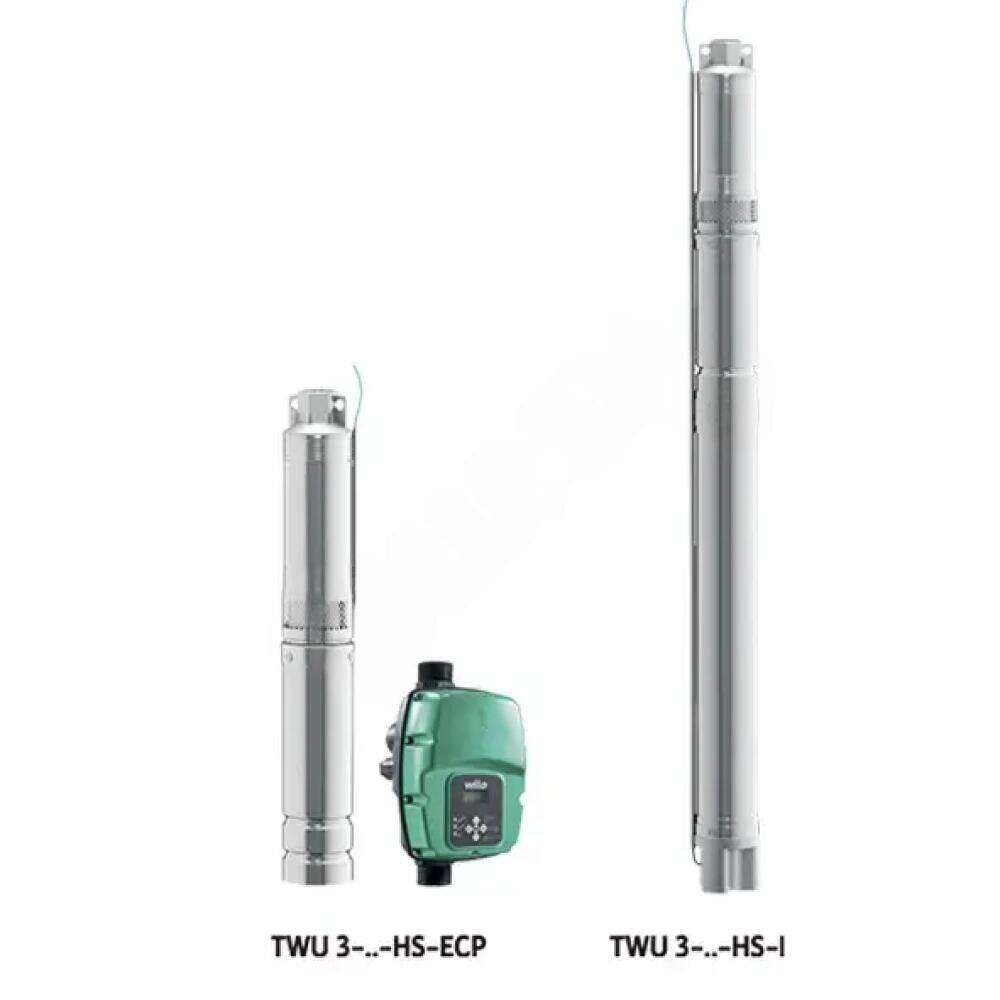 Скважинный насос TWU 3-0303-HS-E-CP, 0,90 кВт, 1х230, Hmax 69 м, Wilo 6079400/6062863