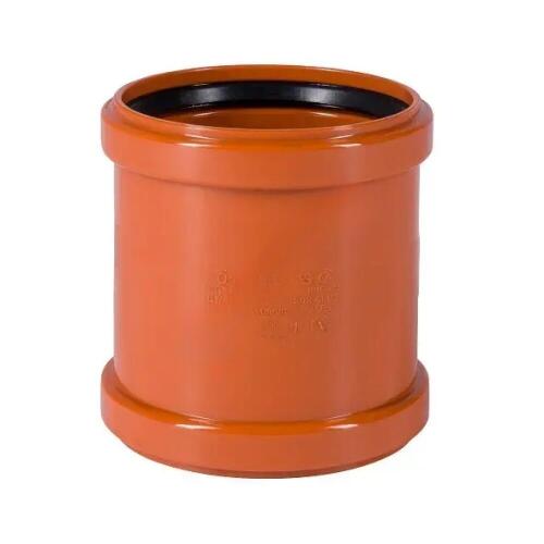 Муфта KGU соединительная (ремонтная, без упора), ПВХ, Ostendorf
