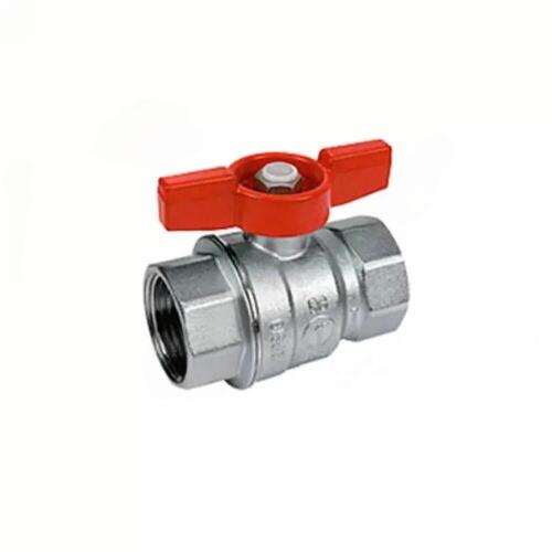 Шаровой кран латунный полнопр. 1"ВР, ручка-бабочка, Giacomini R851X025