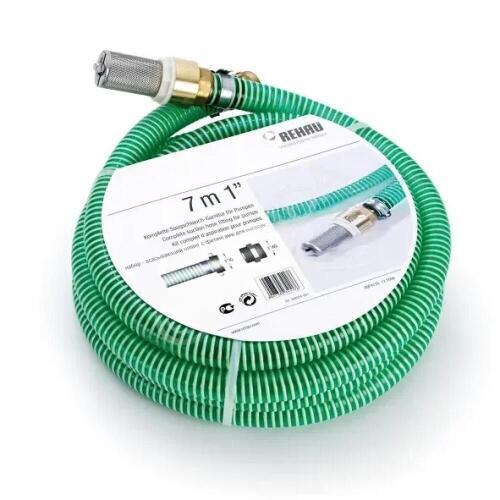 Шланг всасывающий спиральный Rauspiraflex Garden SET, Rehau