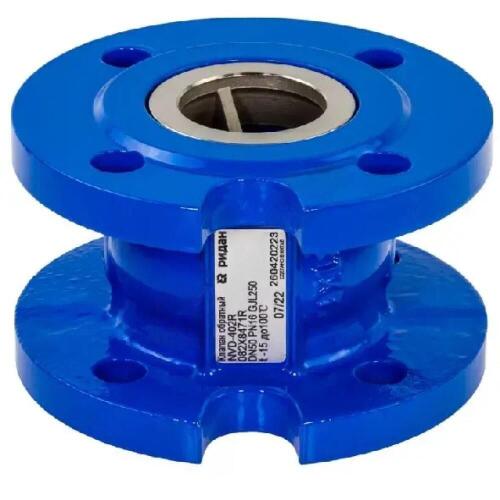 Обратный клапан пружинный фланцевый NVD-402R, Ридан