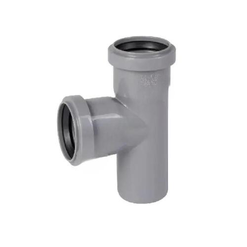 Тройник ПП 32/32/87°, серый, Ostendorf 110400