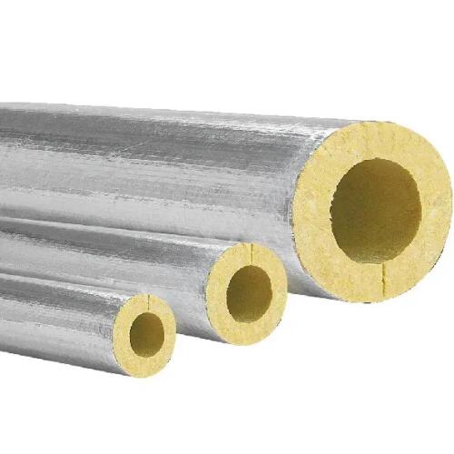 Теплоизоляция из минеральной ваты K-ROCK ALU в трубках с покровным слоем из армированной фольги, K-Flex